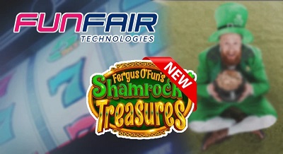 Funfair Technologies – Shamrock Treasures slot gaming platform